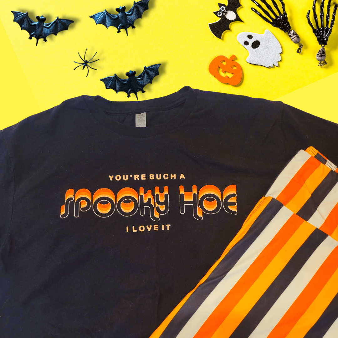 Spooky Stripes (Semi-Exclusive) - High-quality Handcrafted Vibrant Leggings