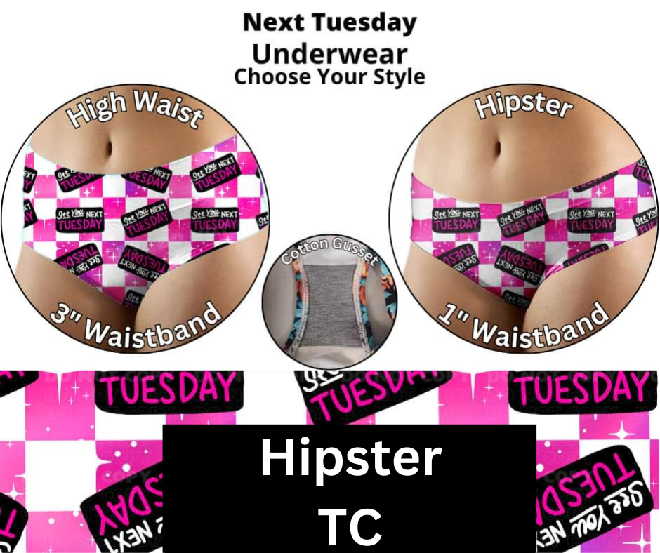 Next Tuesday Hipster & High Waist Underwear