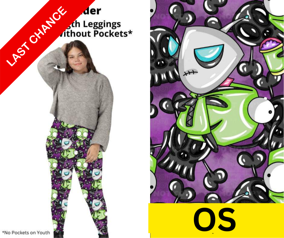 Z Invader Full Length Leggings w/ Pockets