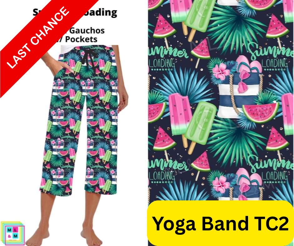 Summer Loading Capri Gauchos