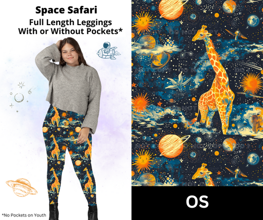 Space Safari Full Length Leggings