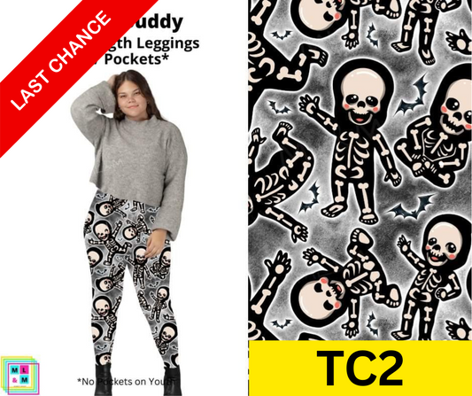 Bone Buddy Full Length Leggings w/ Pockets