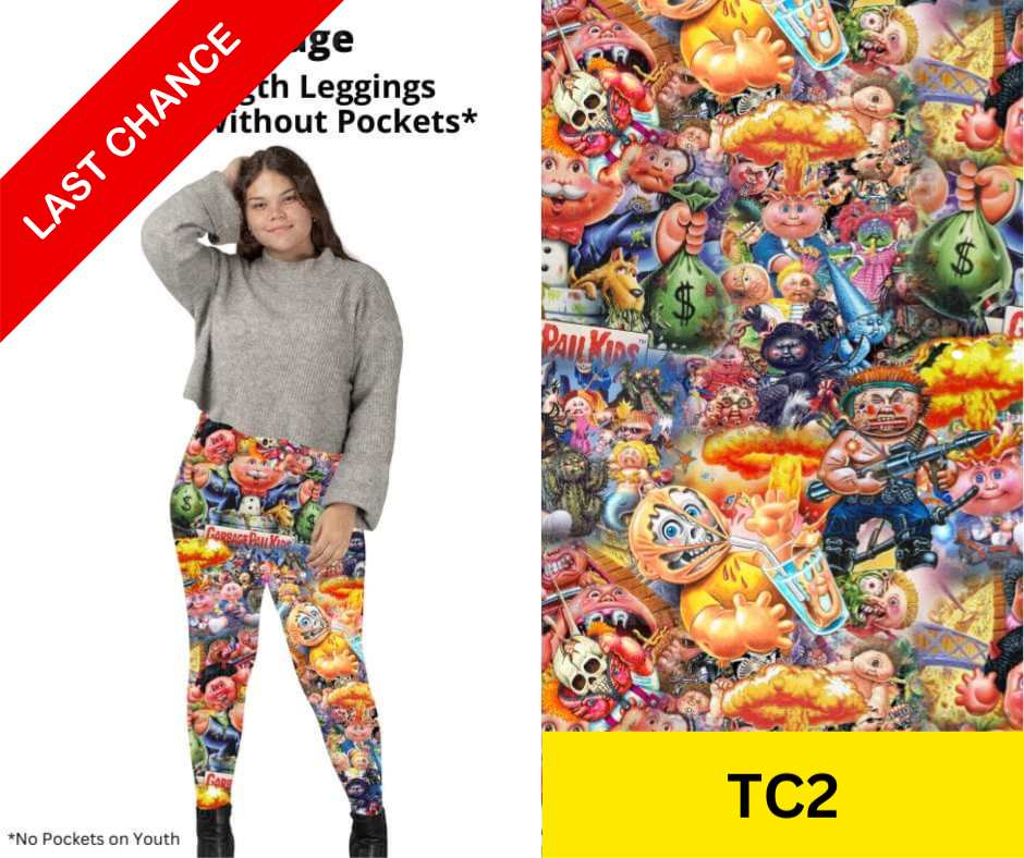 Garbage Full Length Leggings w/ Pockets