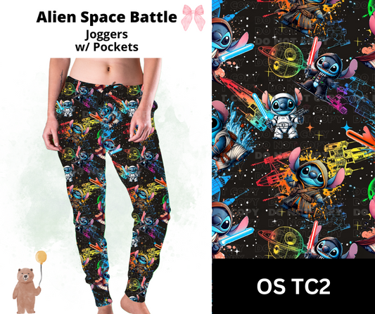 Alien Space Battle Joggers